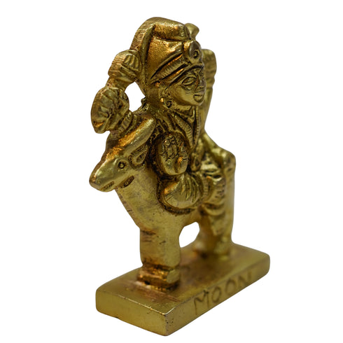 Moon God Chandra Brass Idol 157g Set of 1