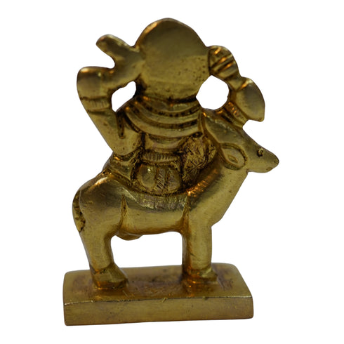 Moon God Chandra Brass Idol 157g Set of 1