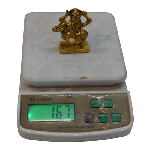 Saturn God Shani Brass Idol 167g Set of 1