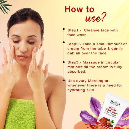 Globus Naturals Daily Glow Kesar Chandan Face Cream