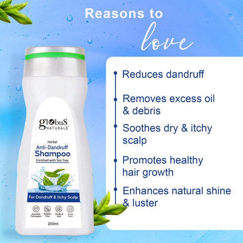 Globus Naturals Anti Dandruff Shampoo