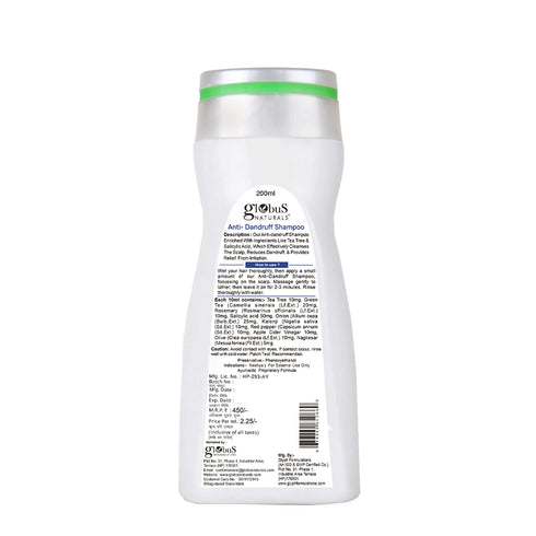 Globus Naturals Anti Dandruff Shampoo