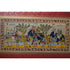Palm Leaf Handmade Painting of Royal Elephant Procession