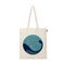 Ecoright SIMPLE TOTE BAG - WHALE DOODLE- NATURAL