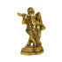 Brass Radha Krishna Idol with Flute 409g