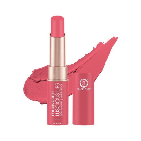 Colors Queen Luscious Lips Non-Transfer Lipstick – 25 Matte Shades