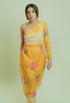 Kzari Orchid Floral Kurta and Pant Set
