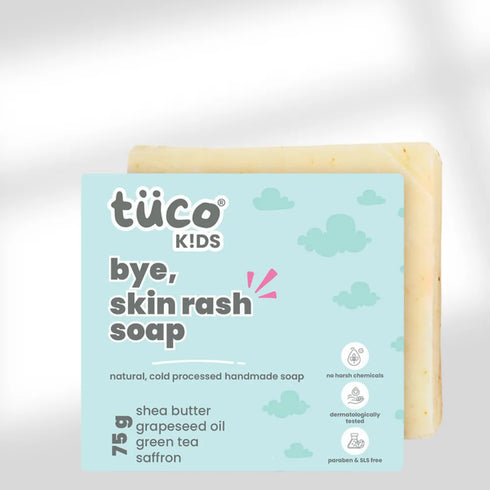 Tuco Bye skin rash natural soap for kids
