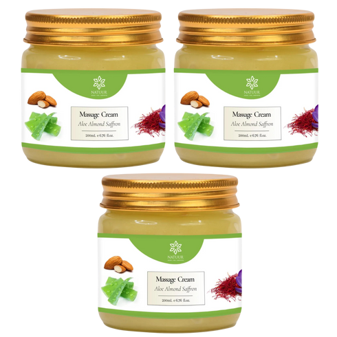 Natuur Aloe saffron facial massage cream
