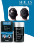 Shills Professional Hair Building Fiber Black Powder 25g