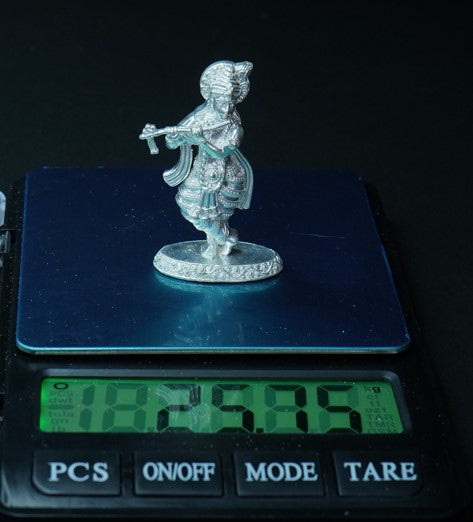 Pure Silver Krishna Ji 25.75g By Mahita Collections