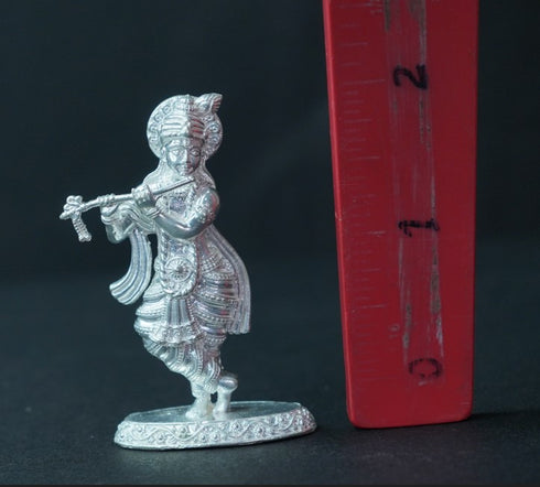 Pure Silver Krishna Ji 25.75g By Mahita Collections