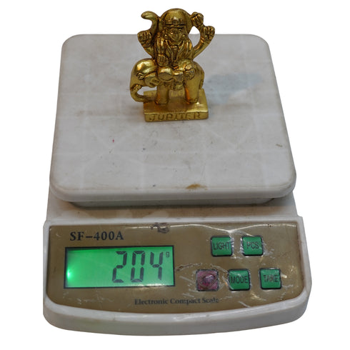 Jupiter God Brihaspati Idol 204g Set of 1