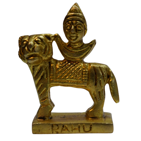 Rahu Graha Brass Idol 148g Set of 1