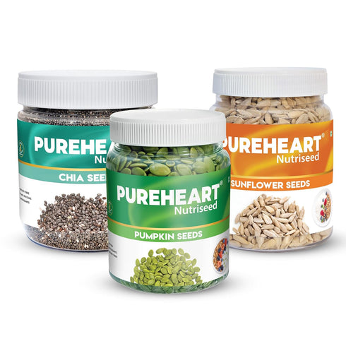 Pureheart Superfood Combo – Chia | Pumpkin & Sunflower Seeds
