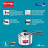 Prestige Nakshatra Alpha Svachh Stainless Steel Spillage Control Pressure Cooker Silver 5 L