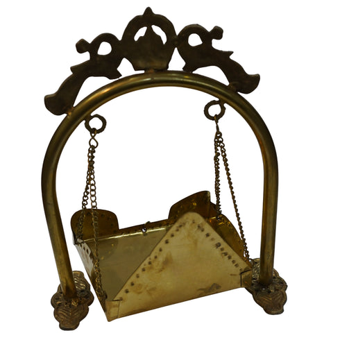Handmade Brass Peacock Swing 793g Set of 1