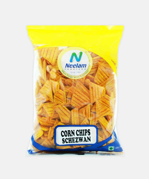 Neelam Foodland Corn Chips Schezwan