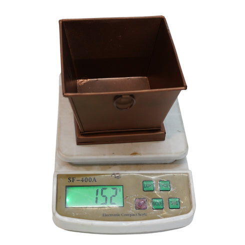 Square Iron Hawan Kund 152g Set of 1