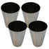 Stainless Steel Water Glass 548g Set of 4