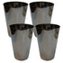 Stainless Steel Water Glass 548g Set of 4