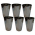Stainless Steel Water Glass 822g Set of 6