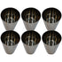 Stainless Steel Water Glass 822g Set of 6