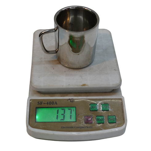 Steel Drinking Tumbler Cup 822g Set of 6