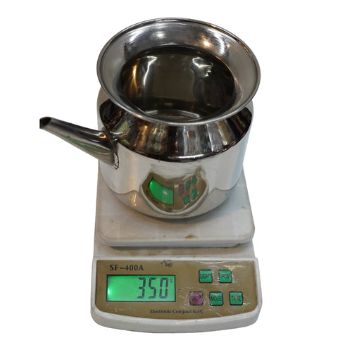 Stainless Steel Karwa Lota 350g Set of 1