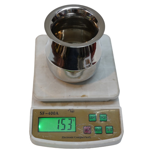 Stainless Steel Long Neck Lota 152g Set of 1