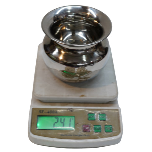 Stainless Steel Heavy Lota 241g Set of 1