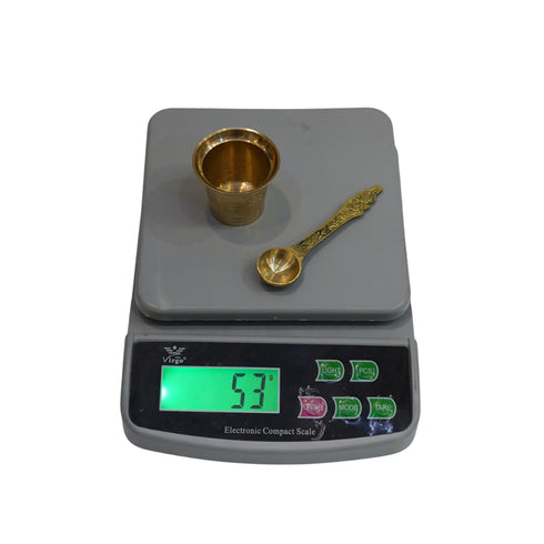 Brass Panchapatra Set 53g (Pack of 2)