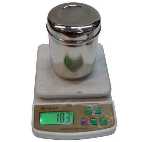 Stainless Steel Storage Box 183g Set of 1