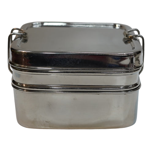 Stainless Steel Squre Box 403g Set of 1