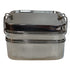 Stainless Steel Squre Box 403g Set of 1