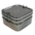 Stainless Steel Squre Box 403g Set of 1