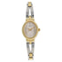 Titan Quartz Analog Silver Dial Two Toned Stainless Steel Strap Watch For Women