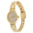Titan Quartz Analog Champagne Dial Golden Stainless Steel