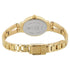 Titan Quartz Analog Champagne Dial Golden Stainless Steel
