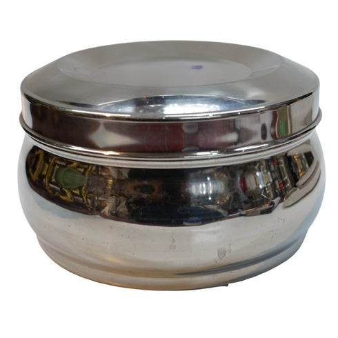 Steel Round Kitchen Container 472g Set of 1