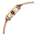 Titan Quartz Analog Silver Dial Rose Gold Metal Strap Watch For Women