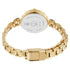 Titan Quartz Analog Champagne Dial Golden Stainless Steel Strap Watch