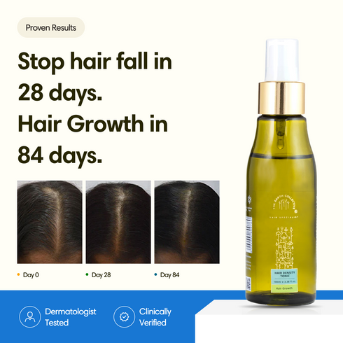 Theearthcollective in Hair Density Tonic Intense Hair Fall Excessive Hair Fall & Hair Growth Advanced 3 Level Therapy