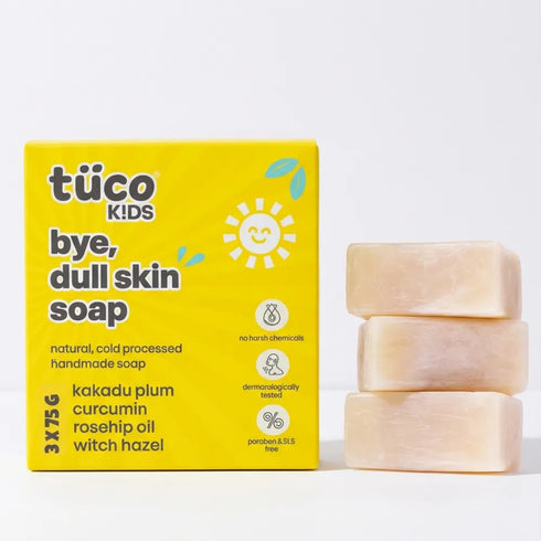 Tuco Bye Dull Skin Kids Soap with Turmeric