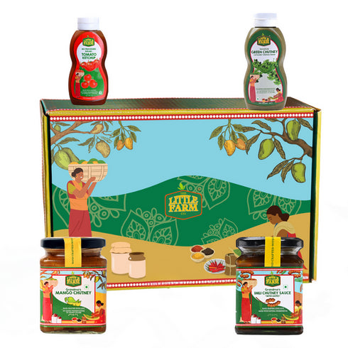 THE LITTLE FARM CO Chutney and Sauce Box