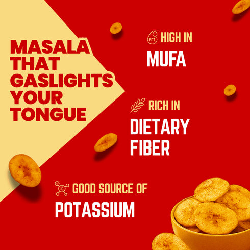 Fabeato Magic Masala Flavor Banana Chips