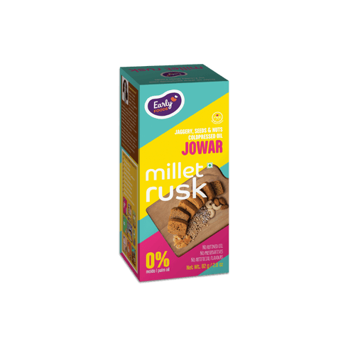 Early Foods Chota Pack Jowar Millet Rusk