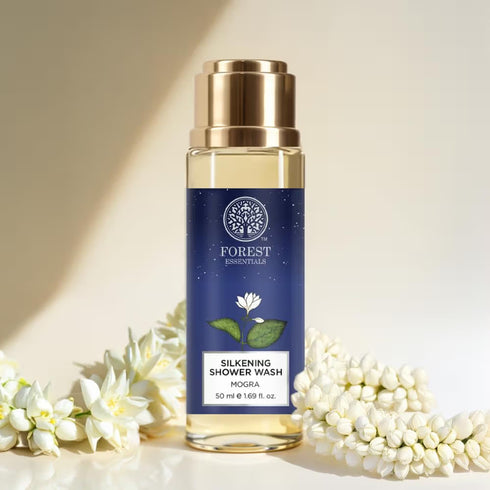 Forest Essentials Silkening Shower Wash |Mogra
