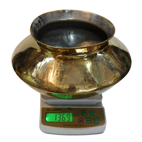Traditional Bronze Cooking Handi 1369g Set of 1