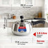 Prestige Nakshatra Cute Svachh Stainless Steel Pressure Cooker 1.5 L